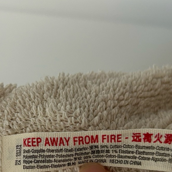 Free People Movement Cream Wide-Leg Pants Fringe Distressed Size Extra Small - Picture 8 of 9